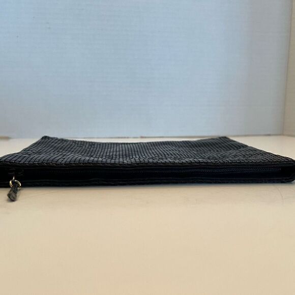WHITING & DAVIS Black Mesh Evening Bag Clutch - Picture 3 of 7